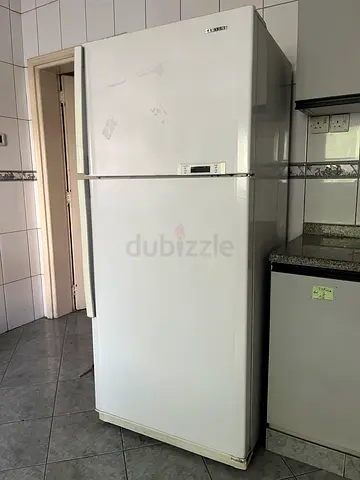 White Top-Freezer Refrigerator - Good Condition