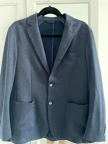 Louis Fraud Blazer Soft Shoulder Size 48