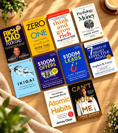 10 Bestselling Motivational Books | Success, Mindset & Personal Growth