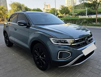 2023 Volkswagen T-Roc Style GCC, Low Milage, Original Paint Free Service Till 60000km Mint Condition