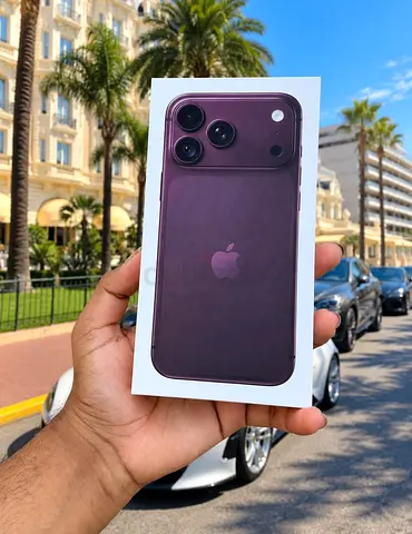Iphone 18 pro max 256GB Physical Sim Burgundy