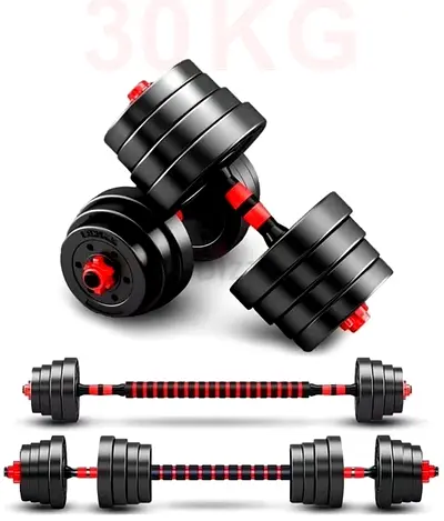 Brand new 30kg adjustable dumbells barbell set