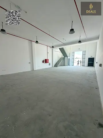 Warehouse for Rent | 2,800 Sq. Ft. | 40 kW Power | Mezzanine | AED 135,000