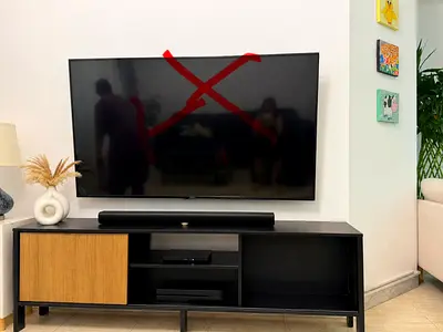Tv console unit