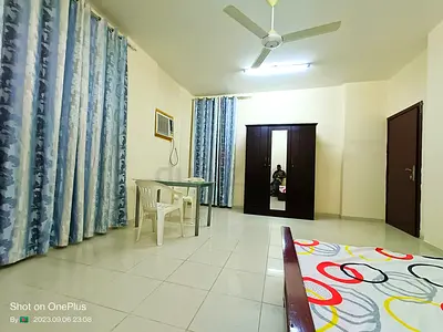 Furnished Big Size Master room with attached bathroom at Nuemia2