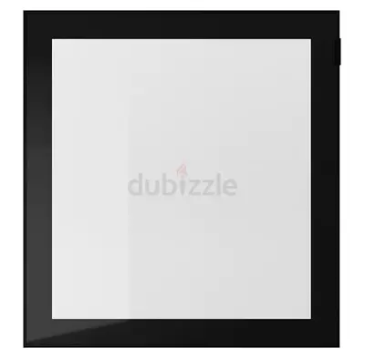 Ikea 60x 64 cm Glass Black Framed for besta cabinet