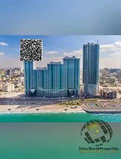 Luxury 2-Bedroom Apartment for Sale in Ajman Corniche | Full Direct Sea View | 2,660 Sq. Ft.