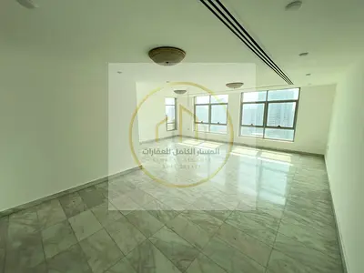 3-Bedroom Apartment with Living Room for Annual Rent in Al Majaz 3, Sharjah, Spacious Living Room, Built-in Wardrobes, Large Kitchen with Balcony, Mas