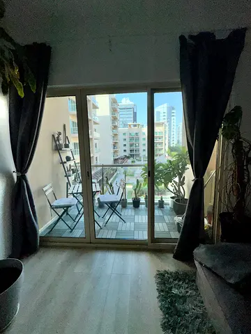 Large Dark Grey Blackout Curtains with Curtain Rail – Full-Length