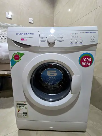 Front Load Washing Machine 6kg, 1000 RPM - Good Working Condition