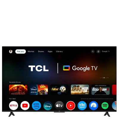 تلفزيون 65 بوصة 4K QLED جوجل سمارت TV جوجل TV الشاشة في حالة ممتازة استعمال 3 اشهر فقط 2026