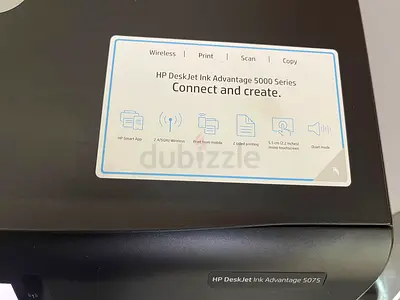 HP DeskJet Ink Advantage 5075 – Wireless All-in-One Colour Printer