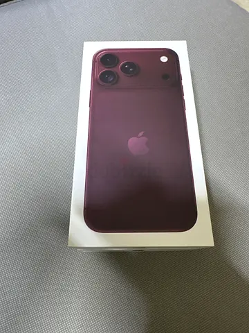 Iphone 18pro max only BOX available