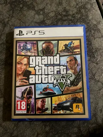 Grand Theft Auto V (GTA 5) PS5 disc - Original case