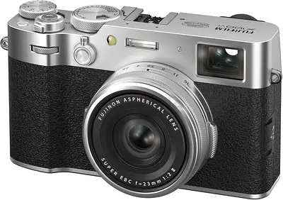 Fujifilm X100vi  Silver) — Compact Fixed-Lens Mirrorless Camera