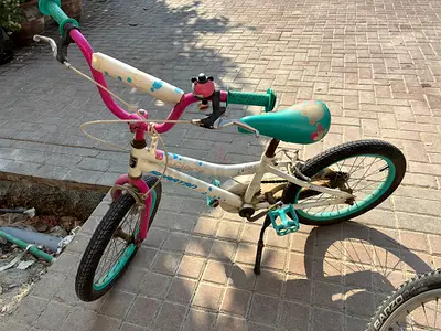 Kids bicycle pink 18 inch
