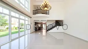 Super Airy High Ceiling Villa Living Space| Party Private Garden/ Vacant| Alfa Villas, JVC