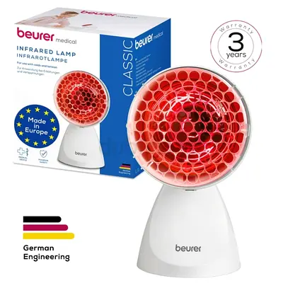 Beurer Infrared Lamp - Pain Relief / Heat Therapy (EU certified Medical Device)