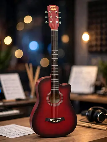 Siltron Acoustic Guitar 38" - Brand New