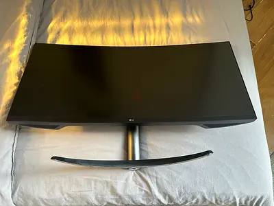 LG 34" UltraWide QHD Curved Monitor, 34WQ60C-B