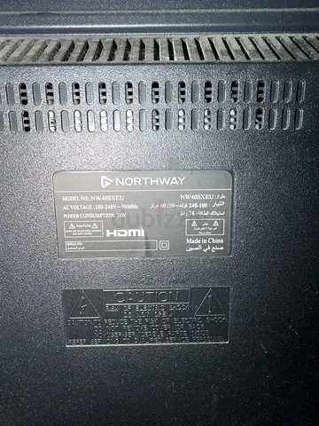 Northway 40-inch LED TV - used, working