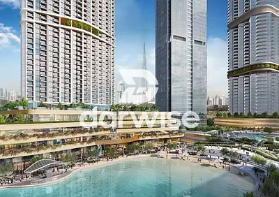High Floor 1 Bed + Study | Riverside Crescent | Sobha Hartland II