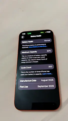iPhone 17 Pro max - Good Battery Health, 512GB