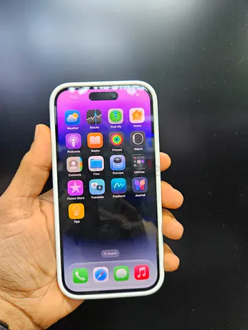 iPhone 14 Pro (or similar) in good working condition with case