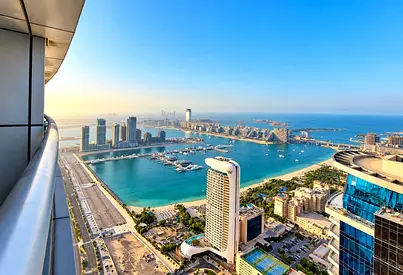 Sea View | High Floor | Vacant Spacious 1 Bedroom