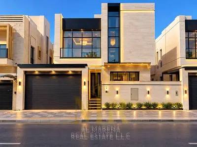 Luxury Villa for Sale in Al Bahia, Ajman | 5 Master Bedrooms | Two Floors & Roof | VIP Finishing | Registration & Ownership Fees Included