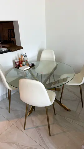 DINING TABLE WITH 4 CHAIRS