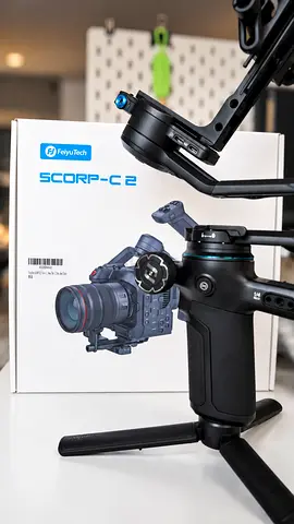 FeiyuTech SCORP-C2 Camera Gimbal Stabilizer - Complete Handle & Base