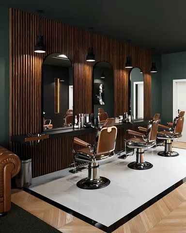 Modern waterproof interior salon