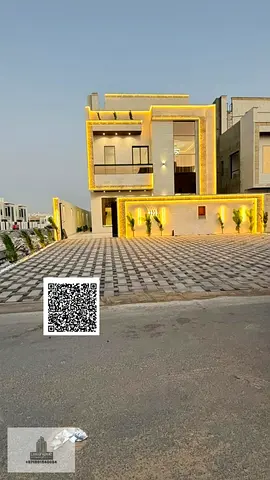 فيلا للبيع في منطقة "الزاهية" شامل رسوم التسجيل  - 5 غرف نوم، ومجلس، وصاله، وغرفة للخادمة. يتوفر تمويل بنكي.