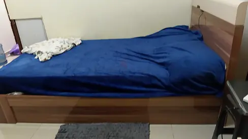 Bed and mattress