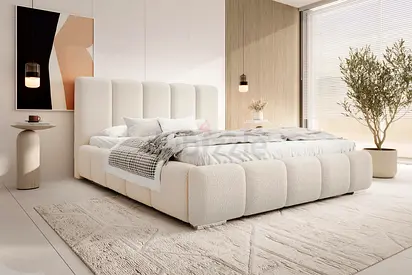 Premium Stylish Design King Bed Frame Heavy Duty Strong Good Quality Brand New