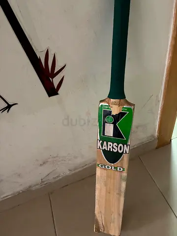 Karson Gold Junior cricket bat size 5 for free