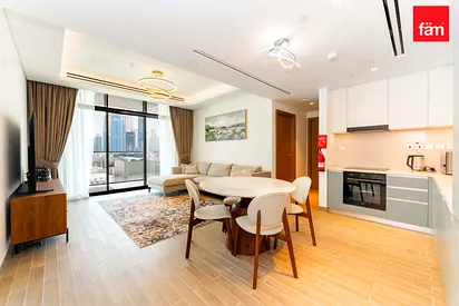 Furnished 1BR | Burj Khalifa View | High Floor