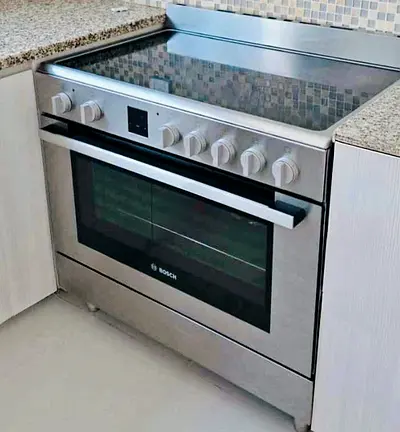 Bosch 90x60cm Electric Ceramic Cooker – 5 Cooking Zones German Engineering