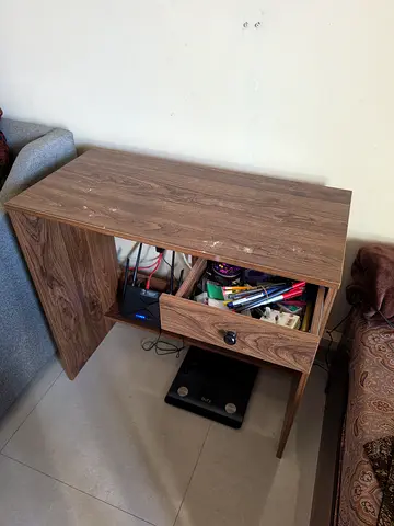 Single Work / Study Table with Side Drawer