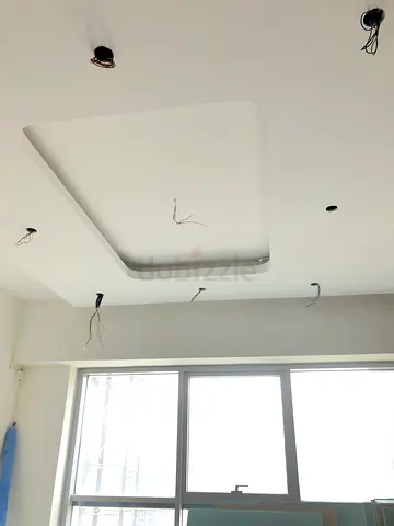 Cove light ceiling installation in Dubai