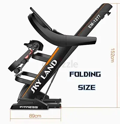 Sky Land Folding Treadmill - Compact Home Running Machine