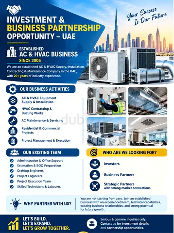 INVESTER FOR AC PROJECTING COMPANY