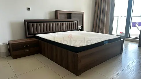 Bed set n dresser with storage for sale