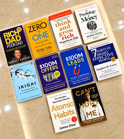 10 Motivational & Self-Improvement Books | Inspirational Book Collection