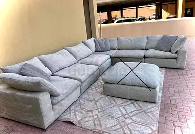 6 Piece pan Emirates Pianca sofa