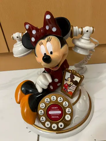 Rare Vintage Minnie Mouse Landline Phone