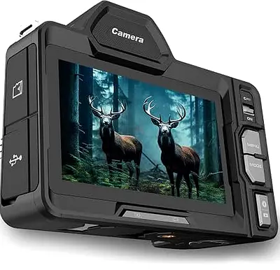 Full color night vision Compact Camera with 3" LCD - HD Recording