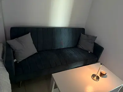 Brand new Dark grey 2-seater sofa bed