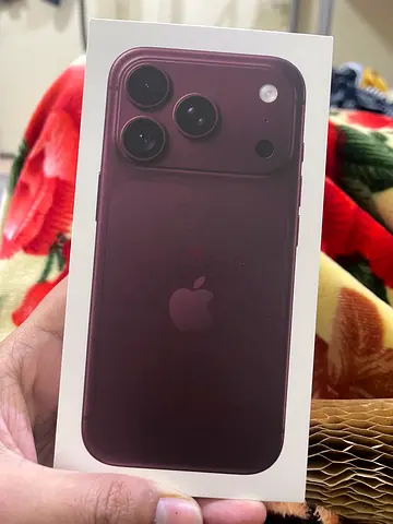 I phone 18 pro 512 GB Box pack